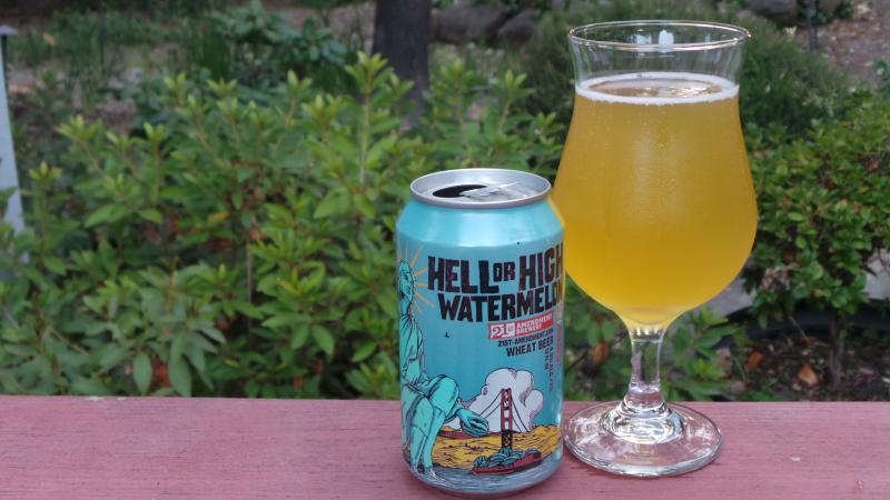 Hell or High Watermelon Wheat Beer