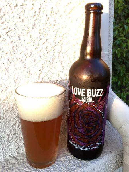 Love Buzz Saison from Anchorage Brewing Company — photo 1 of 4