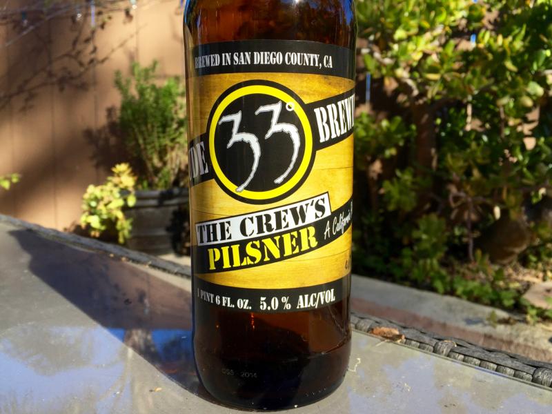 The Crew's Pilsner from Latitude 33 Brewing — photo 1 of 2