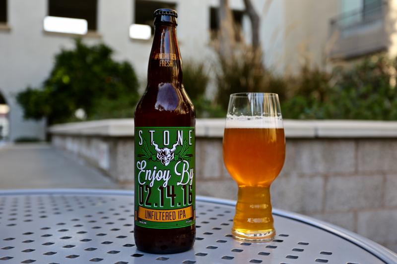 Stone Enjoy By 02.14.16 Unfiltered IPA