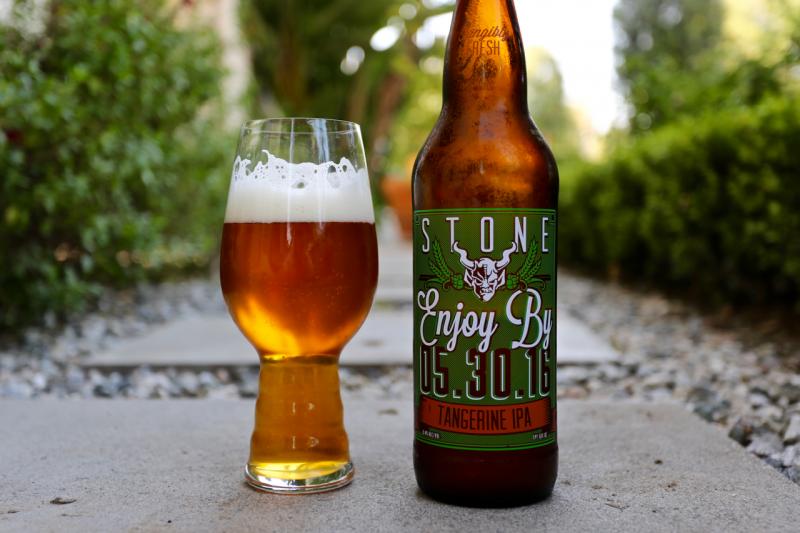 Stone Enjoy By 05.30.16 Tangerine IPA from Stone Brewing Co. — photo 1 of 1