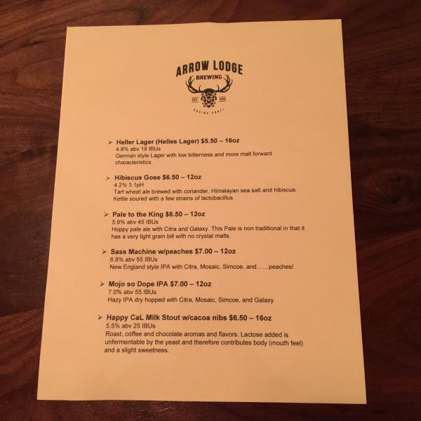 Arrow Lodge Brewing photos — photo 1 of 4