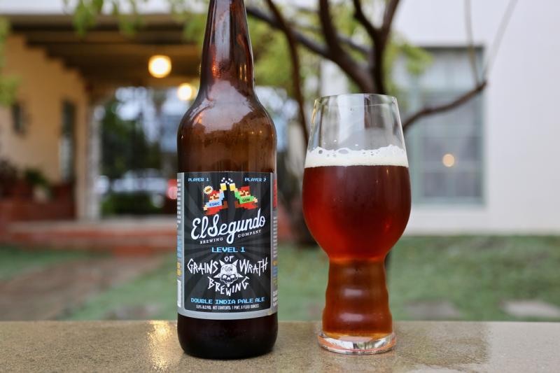 Super Beer Bros - Level 1 (w/Grains of Wrath Brewing) from El Segundo Brewing Company — photo 1 of 2