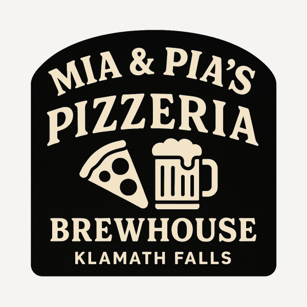 Mia & Pia's Pizzeria And Brewhouse logo
