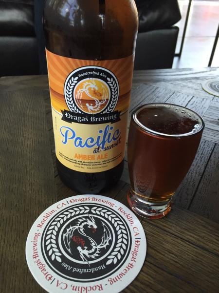 Pacific at Sunset Amber Ale from Dragas Brewing — photo 1 of 1